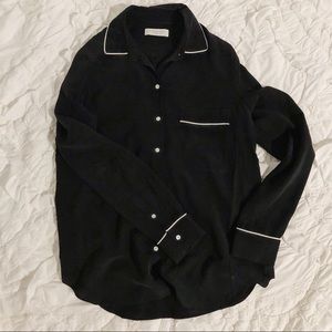 Everlane 100% Silk Relaxed-Fit Shirt